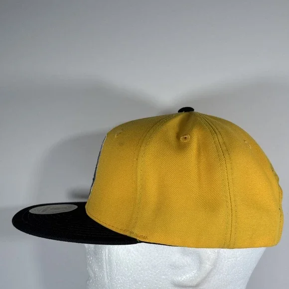 Dickson Performance Headwear Black & Yellow 'Gorillas Only' Snapback‎ Hat - Picture 2 of 7